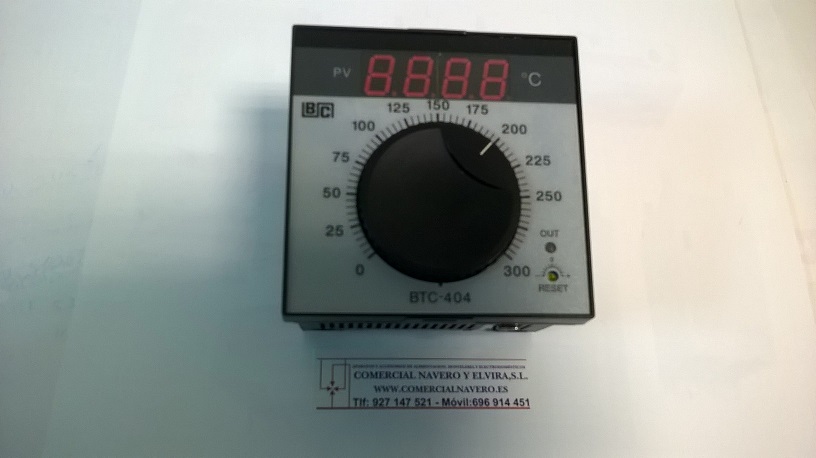 Imagen Control Electronico temperatura 0 + 300 ºC. BTC-404